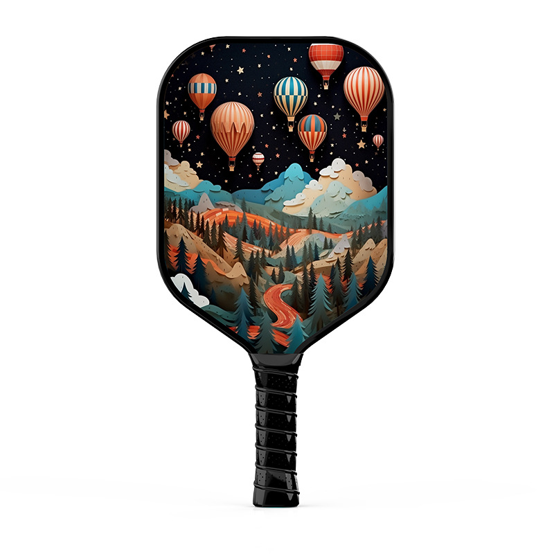 Raw Carbon Fiber T700 Surface for Spin and Control -Pickleball Paddle with 16MM Polypropylene Honeyc